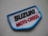 SUZUKI MOTO-CROSS VINTAGE PATCH 