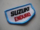 SUZUKI ENDURO VINTAGE PATCH 