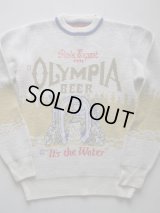 OLYMPIA BEER VTG SWEATER ML