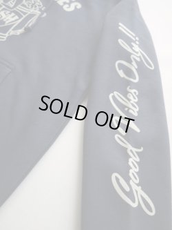 画像8: GOOD VIBES ONLY HOODIE NAVY×WHITE