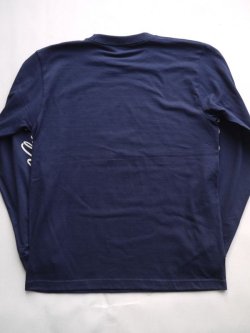 画像6: GOOD VIBES ONLY LONG SLEEVE T-SHIRT NAVY×WHITE