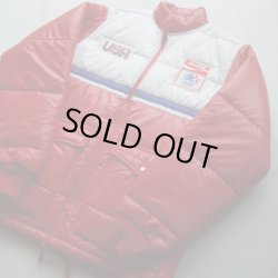 画像3: COCA COLA USA LOS ANGELS OLYMPIC RACING JACKET REDxWHITE S