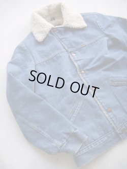 画像2: 70ｓ WRANGLER USA DENIM BOA RANCH JACKET S