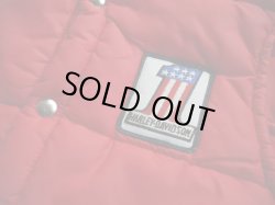 画像2: HARLEY DAVIDSON VTG PUFFY VEST RED S