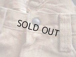 画像5: 60's LEVIS BIG E SUEDE LEATHER PANTS BEIGE 32