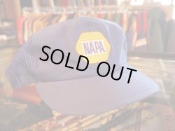 画像1: NAPA AUTO PARTS VTG MESH CAP BLUE