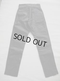 画像8: 70's AMF HARLEY DAVIDSON LEATHER PANTS BLACK 28