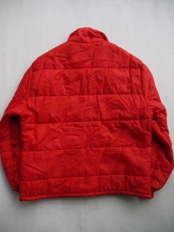 画像6: MULTI MILE TIRES VTG PUFFY JACKET RED L