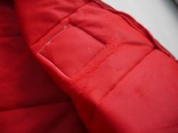 画像10: MULTI MILE TIRES VTG PUFFY JACKET RED L