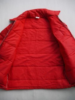 画像9: MULTI MILE TIRES VTG PUFFY JACKET RED L