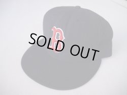 画像1: NEW ERA BOSTON RED SOX BASEBALL CAP BLACK 7 1/2(59.6cm)
