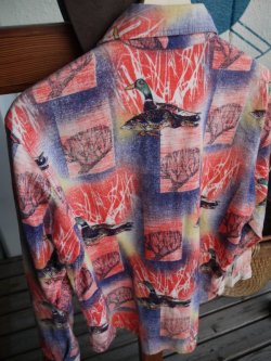画像7: PERMANENT PRESS VTG COTTON PRINT FLANNEL SHIRT M