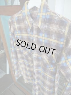 画像3: USA MADE VTG COTTON PRINT FLNNEL SHIRT S