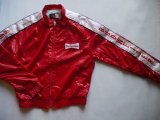 BUDWEISER A&EAGLE COLLECTION VTG NYLON RACING JACKET RED M