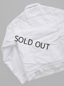 画像14: 80's LEVIS DENIM BOA JACKET M ICE BLUE(1)