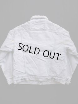 画像13: 80's LEVIS DENIM BOA JACKET M ICE BLUE(1)