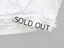 画像18: 80's LEVIS DENIM BOA JACKET M ICE BLUE(1)