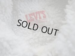 画像9: 80's LEVIS DENIM BOA JACKET XL WHITE(1)