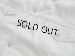 画像4: 80's LEVIS DENIM BOA JACKET XL WHITE(1)