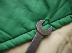 画像6: SWINGSTER HEFTY TOUGH ENOUGH TO OVERSTUFF VTG PUFFY VEST GREEN M