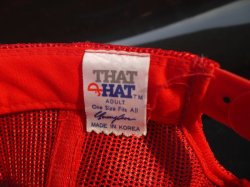 画像9: KAISER ALUMINUM TRENTWOOD HOTLINE QUALITY VTG MESH CAP RED