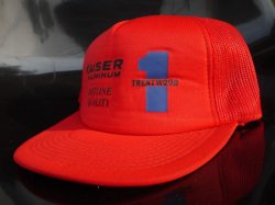 画像2: KAISER ALUMINUM TRENTWOOD HOTLINE QUALITY VTG MESH CAP RED