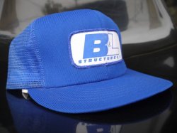 画像1: B&L STRUCTURES INC VTG MESH CAP BLUE