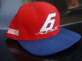 NASCAR NATMEG 6 VTG CAP REDxNAVY