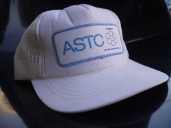 画像1: ASTC ATKINSON SYSTEM TECHNOLOGIES CO  VTG MESH CAP WHITE