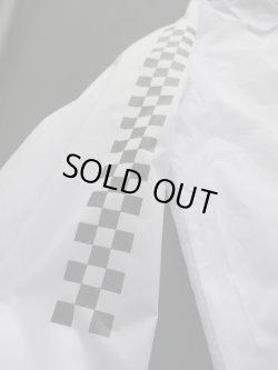 画像2: SIXHELMETS RACING CHECKER COACH JACKET WHITE