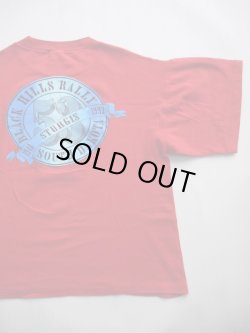 画像6: STURGIS BLACK HILLS RALLY SOUTH DAKOTA VTG T-SHIRT RED L