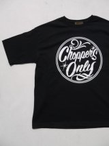 SIXHELMETS CHOPPERS ONLY OVER SIZE POCKETT-SHIRT BLACK