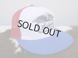 画像2: SIXHELMETS RACING TRUCKER MESH CAP TRICOLORXSKY BLUE