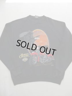 画像1: HARLEY COUNTRY VTG SWEATER BLACK