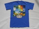 RON JON SURF SHOP COZUMEL  VTG T-SHIRT BLUE S