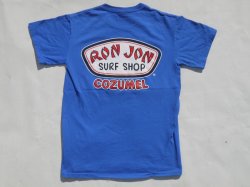画像1: RON JON SURF SHOP COZUMEL VTG T-SHIRT BLUE S