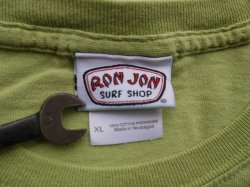 画像5: RON JON SURF SHOP COCOA BEACH FLA VTG T-SHIRT YELLOW GREEN XL