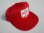 画像1: OLD MILLWAUKEE BEER VTG TRUCKER MESH CAP RED (1)