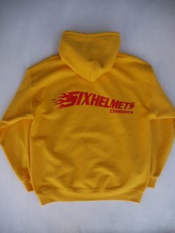 画像2: SIXHELMETS CHOPPERS HOODIE GOLD