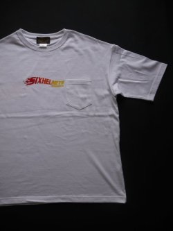 画像2: SIXHELMETS CHOPPERS HOODIE WHITE×GRADATION RED