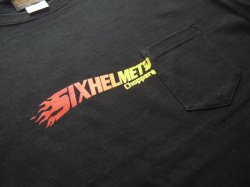 画像4: SIXHELMETS CHOPPERS HOODIE BLACK×GRADATION RED