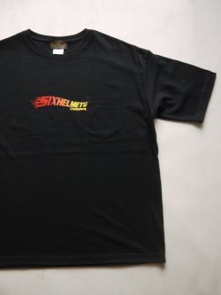 画像2: SIXHELMETS CHOPPERS HOODIE BLACK×GRADATION RED