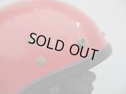 画像6: 1960's BUCO GUARDIAN VINTAGE HALF HELMET RED