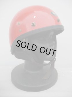画像2: 1960's BUCO GUARDIAN VINTAGE HALF HELMET RED