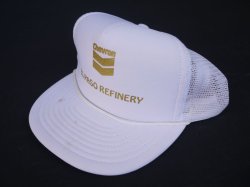 画像1: CHEVRON ELPASO REFINERY VTG MESH CAP WHITE