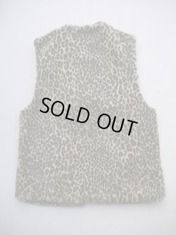 画像2: SIXHELMETS LEOPARD FAKE FUR VEST