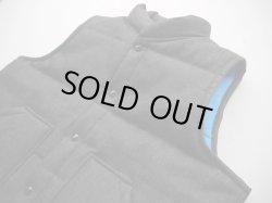 画像5: SIXHELMETS RACING PUFFY DENIM VEST BLACK DENIM×SAXE BLUE