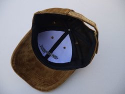 画像4: SIXHELMETS CHOPPERS VELOUR CAP LIGHTBROWN×BLACK