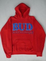 BUDWEISER OFFICIAL VTG HOODIE RED S