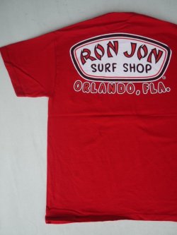 画像1: RONJON SURF SHOP VTG T-SHIRT RED M